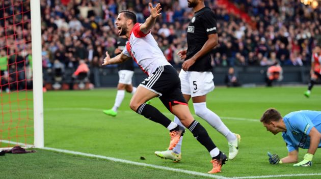 David Hancko celebrates