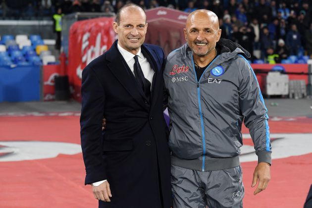 Luciano Spalletti and Max Allegri