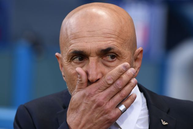 Luciano Spalletti during his time with Italy