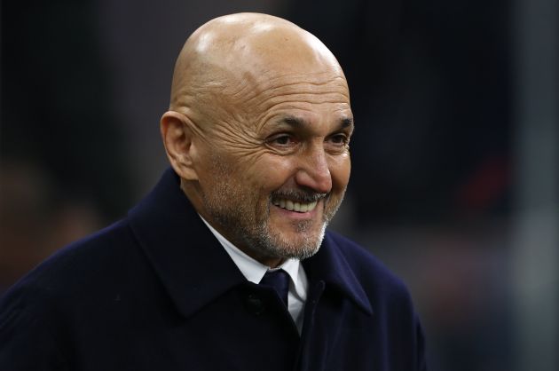 Luciano Spalletti smiling