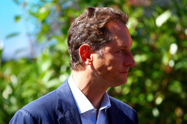 John Elkann attending Hungary F1 Grand Prix