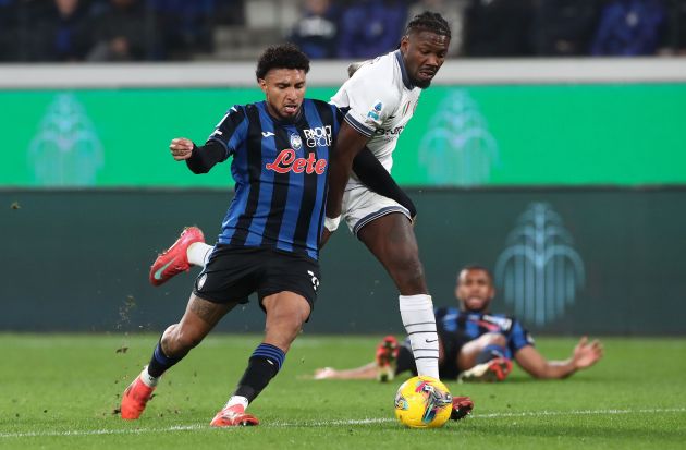 Ederson in action for Atalanta