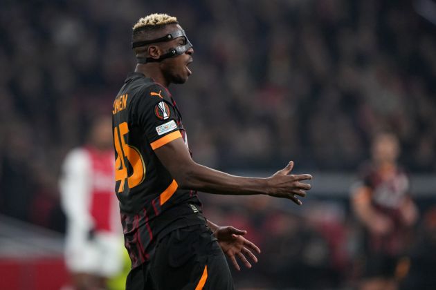 Victor Osimhen in action for Galatasaray