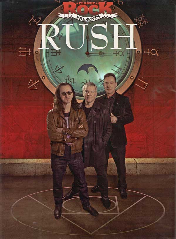 The cover of Classic Rock Presents… Rush - Clockwork Angels.