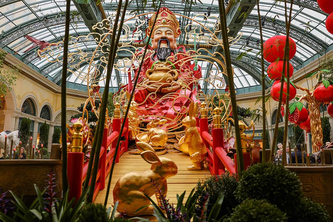 bellagio conservatory chinese new year 2023
