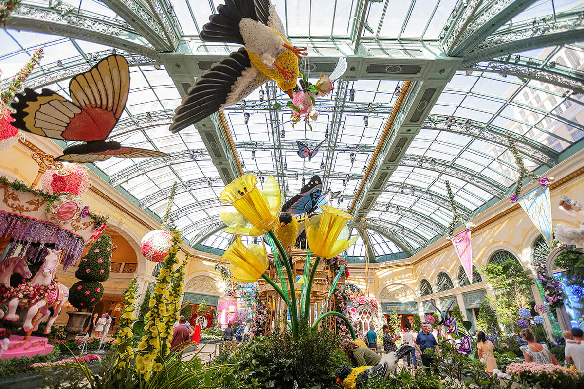 bellagio conservatory spring 2026
