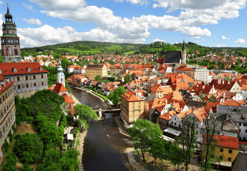 day trips from prague- Český Krumlov