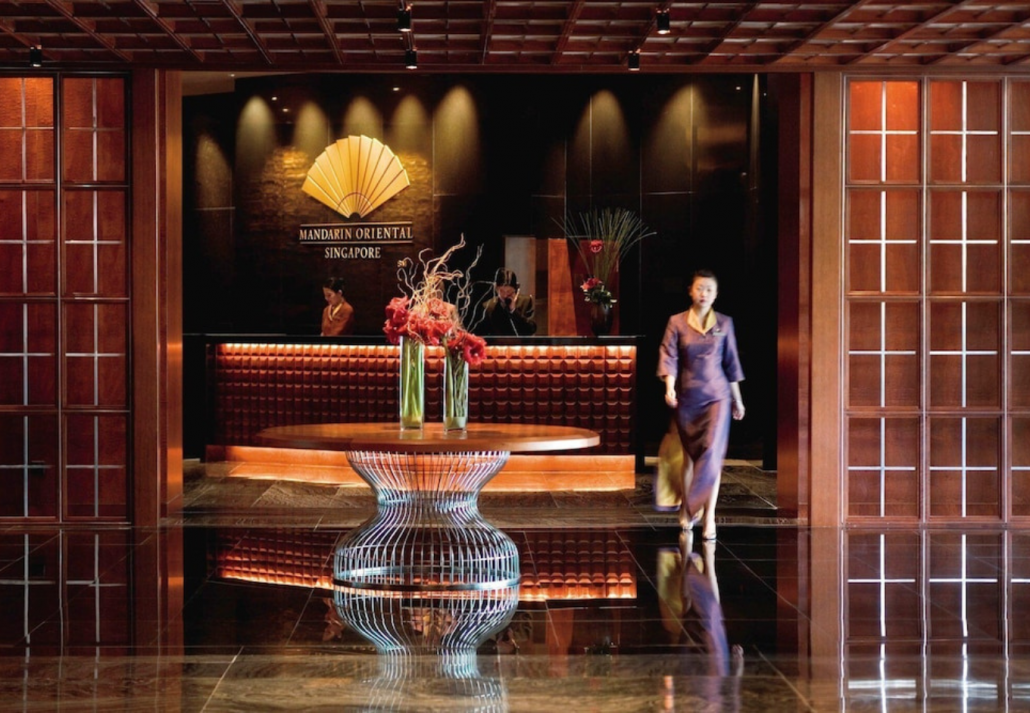 Mandarin Oriental Singapore Lobby
