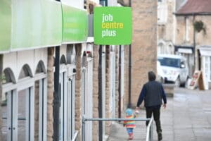 Unemployment fell to pre-pandemic levels at the start of the year, with record job vacancies leading to warnings of potential staff shortages.