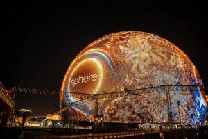 The Sphere in Las Vegas opened in 2023