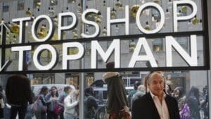Topshop is making a nationwide return to bricks-and-mortar retail, launching in 32 John Lewis stores in its most significant high street comeback since the collapse of Arcadia Group in 2020.