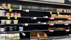 Britain's supermarkets could be staring down the barrel of patchy shelves by midsummer, with ministers quietly war-gaming a scenario in which the continuing conflict with Iran chokes off carbon dioxide supplies to the country's food and drink industry.