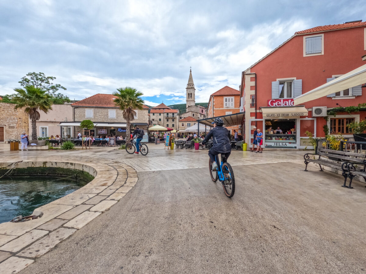 biking Hvar Island Croatia