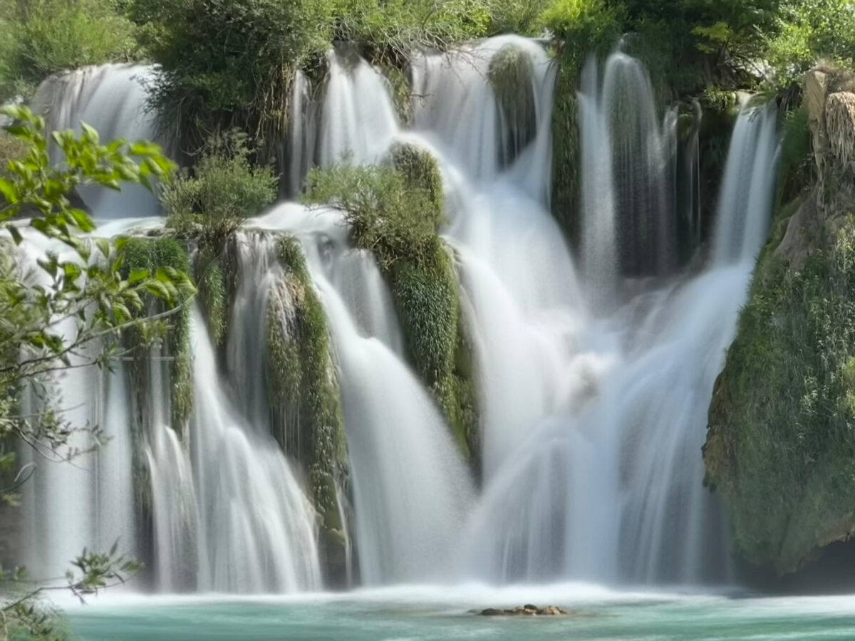 Krka National Park Waterfall